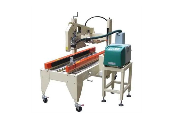 Hot Melt Glue Carton Case Sealer 200mm Automatic Box Taper